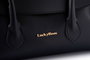 Lucky Bees Camille - Bolsa de Hombro Negra